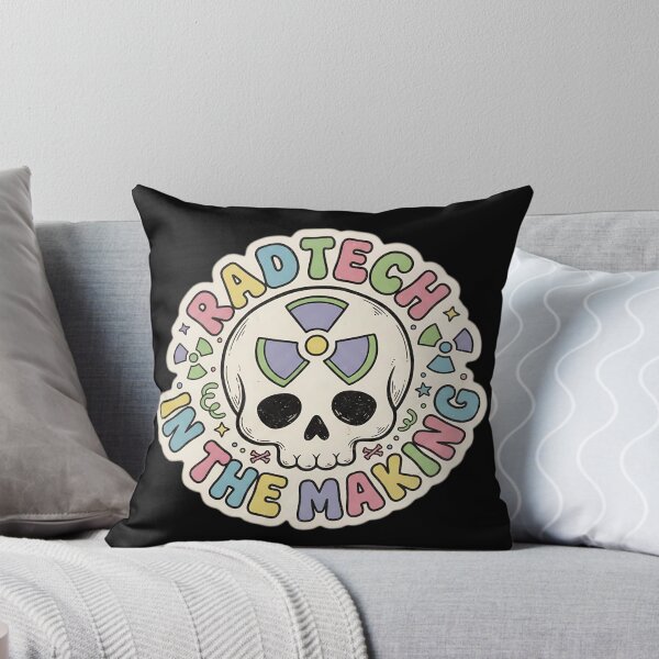 Item preview, Rad Tech in the Making | Cute Pastel Radiology Student Skull designed and sold by MyProfessionaltees.