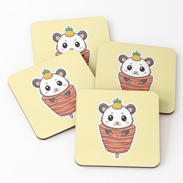 Item preview, Tlacuache Taco al Pastor - Kawaii Mexican Possum designed and sold by FRADEX STORE.