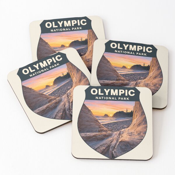 Item preview, Olympic National Park Sticker designed and sold by Gideon Emmerich.
