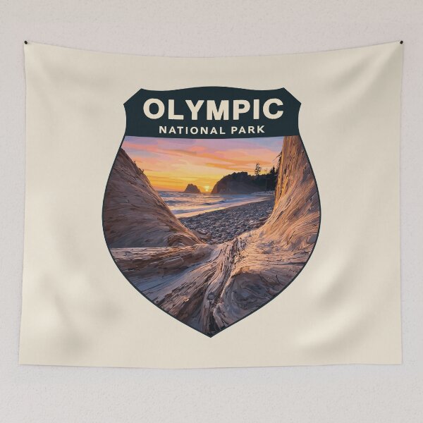 Item preview, Olympic National Park Sticker designed and sold by Gideon Emmerich.