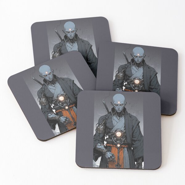 Item preview, Cyborg Monk designed and sold by ArtCraftLab.