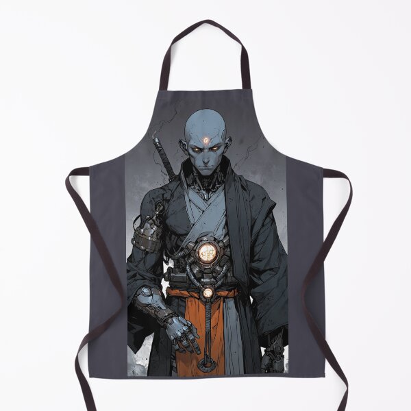 Item preview, Cyborg Monk designed and sold by ArtCraftLab.