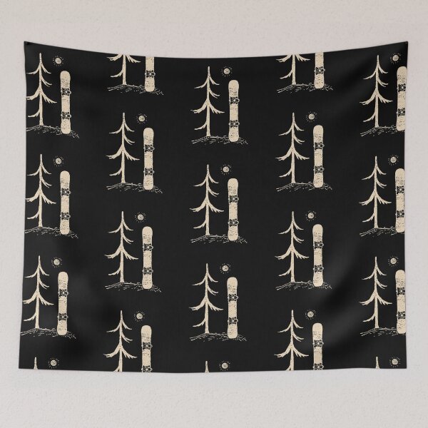 Item preview,  Vintage Winter Snowboard  Mountains  Ski Lover  designed and sold by SOUFIANE1991.
