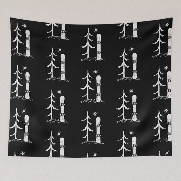 Item preview,  Vintage Winter Snowboard  Mountains  Ski Lover  designed and sold by SOUFIANE1991.