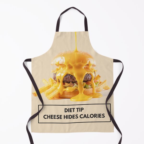 Item preview, Diet Tip: Cheese Hides Calories Funny Food Quote designed and sold by IdeaSmith.