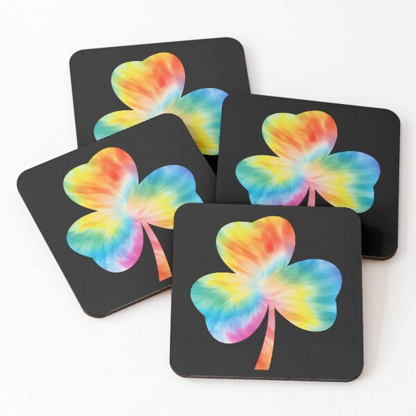 Item preview, Cute Irish Shamrock Colorful Tie Dye Happy St Patrick's Day designed and sold by ZANNIX.