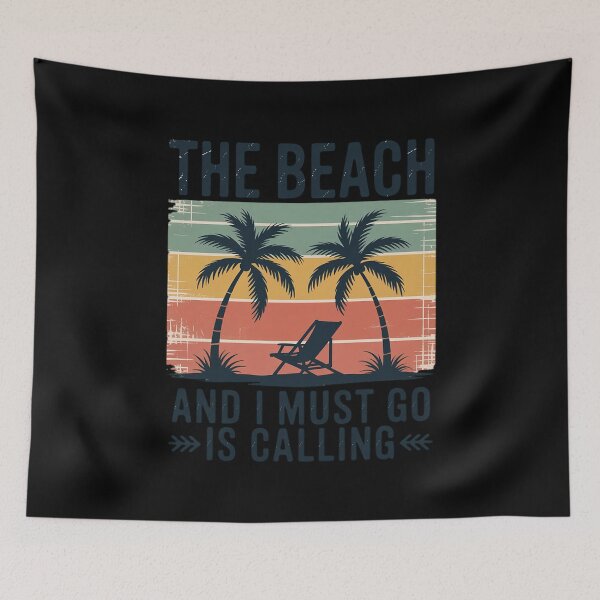 Item preview, The Beach Is Calling And I Must Go designed and sold by joyouartArt.
