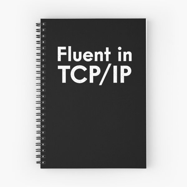 Item preview, Fluent in TCP/IP designed and sold by Gold Wings Tees.