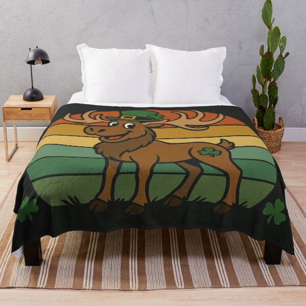Item preview, St. Patrick’s Day Irish Elk designed and sold by Ghost on Toast.