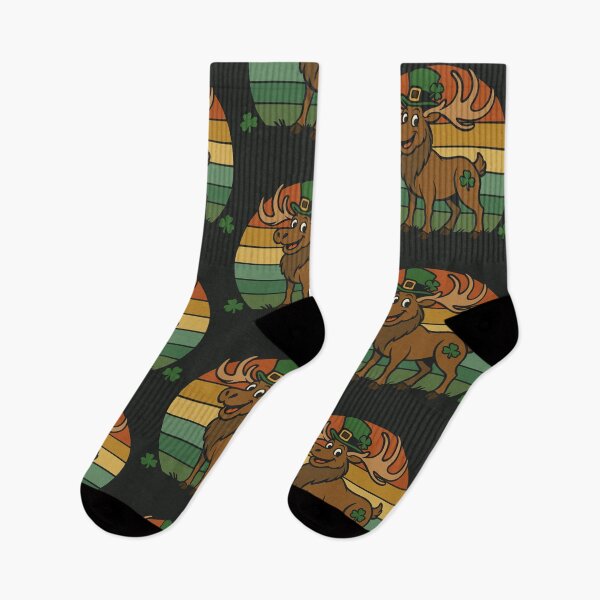 Item preview, St. Patrick’s Day Irish Elk designed and sold by Ghost on Toast.