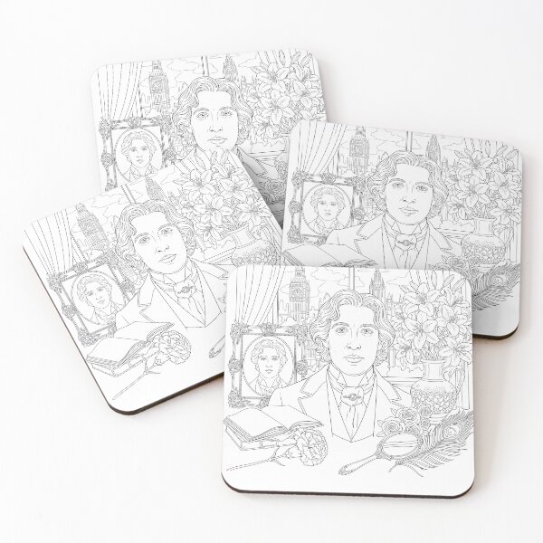 Item preview, Oscar Wilde Victorian Writer Literary Aesthetic  designed and sold by Shoot-The-Moon.