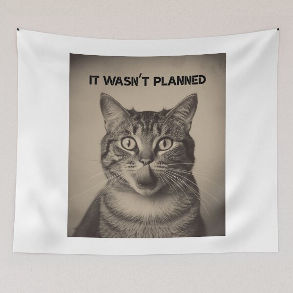 Item preview, It Wasn't Planned Funny Classic T-shirt designed and sold by PaulaArtworks.