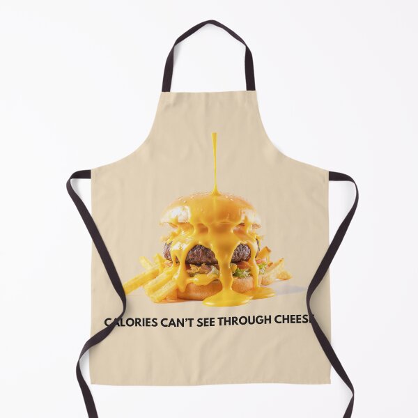 Item preview, Calories Can’t See Through Cheese Funny Diet Meme designed and sold by IdeaSmith.
