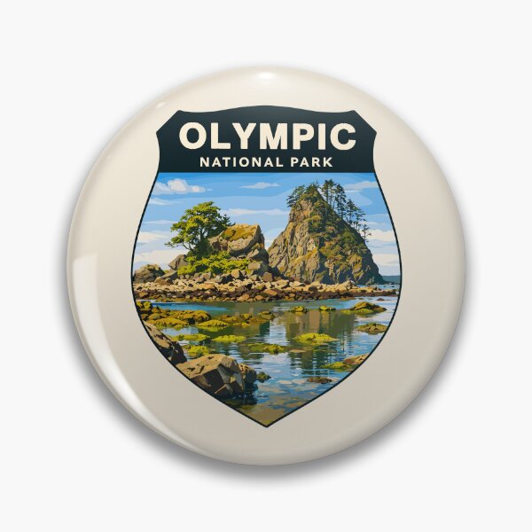 Item preview, Olympic National Park Sticker designed and sold by Gideon Emmerich.
