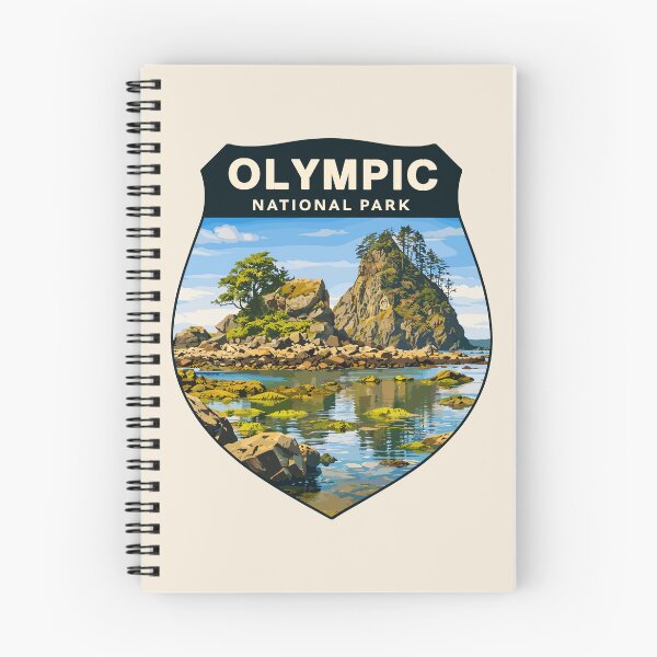 Item preview, Olympic National Park Sticker designed and sold by Gideon Emmerich.