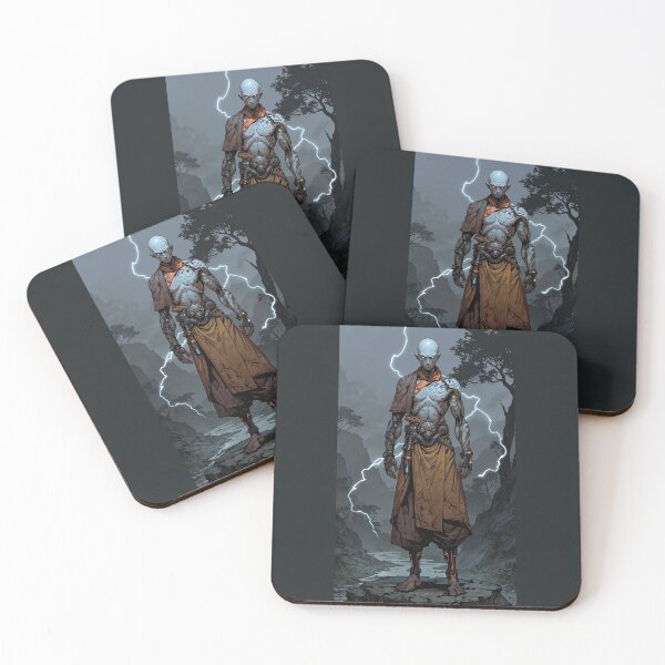 Item preview, Cyborg Monk designed and sold by ArtCraftLab.
