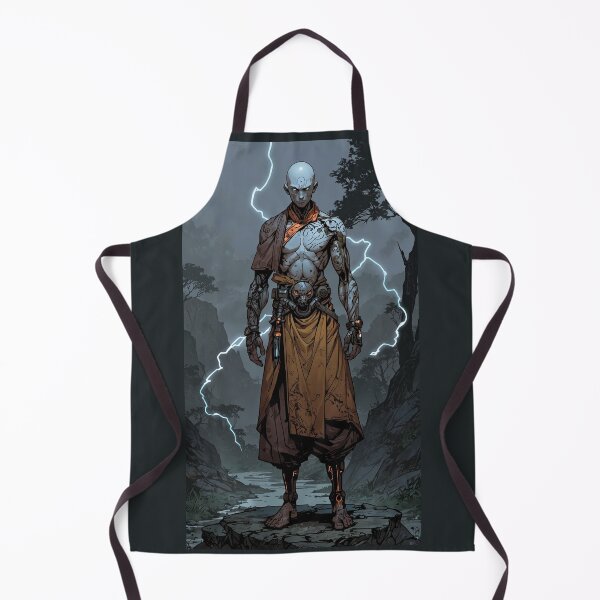 Item preview, Cyborg Monk designed and sold by ArtCraftLab.