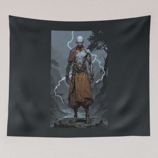 Item preview, Cyborg Monk designed and sold by ArtCraftLab.