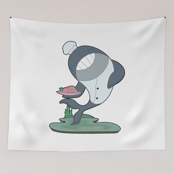 Item preview, Whale Cook Chef hat Cooking designed and sold by Snabdesign84.