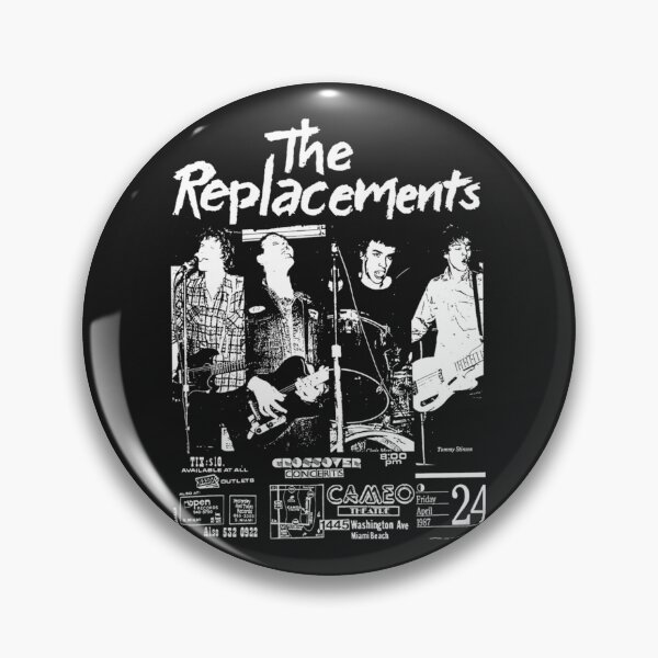 Item preview, Vintage The Replacements Concert Graphic Music Art Blk designed and sold by ArtsyDelight.