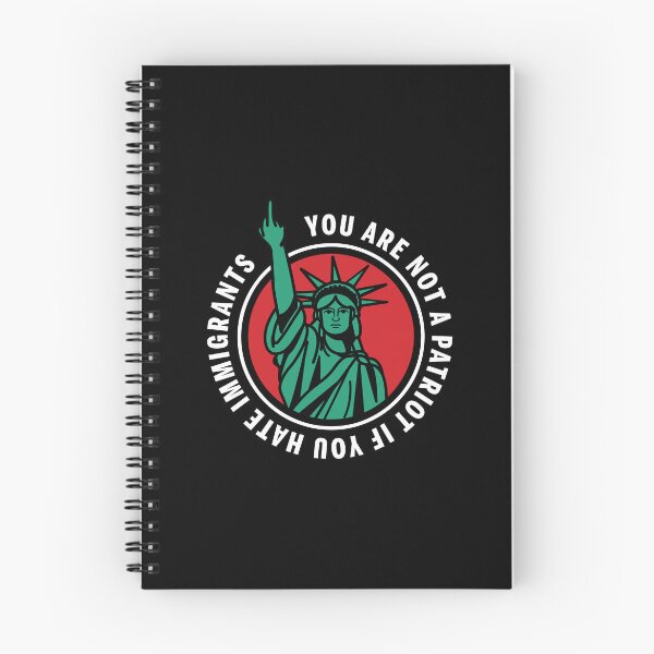 Item preview, You are not a patriot if you hate immigrants designed and sold by remerasnerdas.