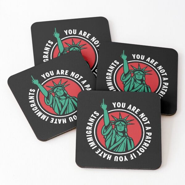 Item preview, You are not a patriot if you hate immigrants designed and sold by remerasnerdas.
