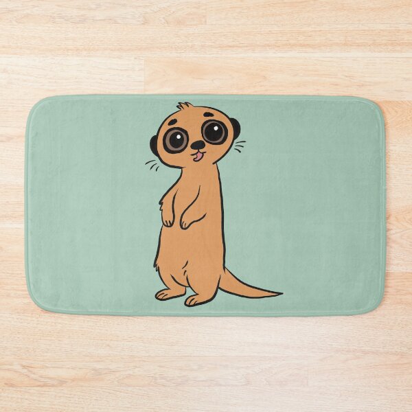 Item preview, Mlem meerkat - cute mleming animals designed and sold by aziza-doodles.