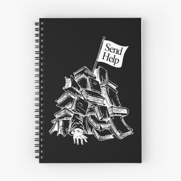Item preview, Scholar Buried Under Books Help designed and sold by SignumShop.