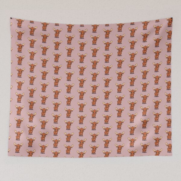 Item preview, Cute Baby Moose – Kawaii Deer Cartoon Illustration designed and sold by Royalsticker.