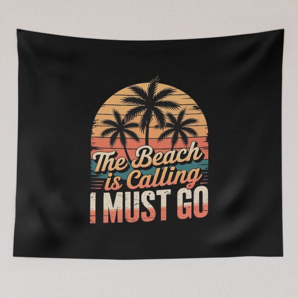 Item preview, The Beach Is Calling Summer - Surf Sunset designed and sold by joyouartArt.