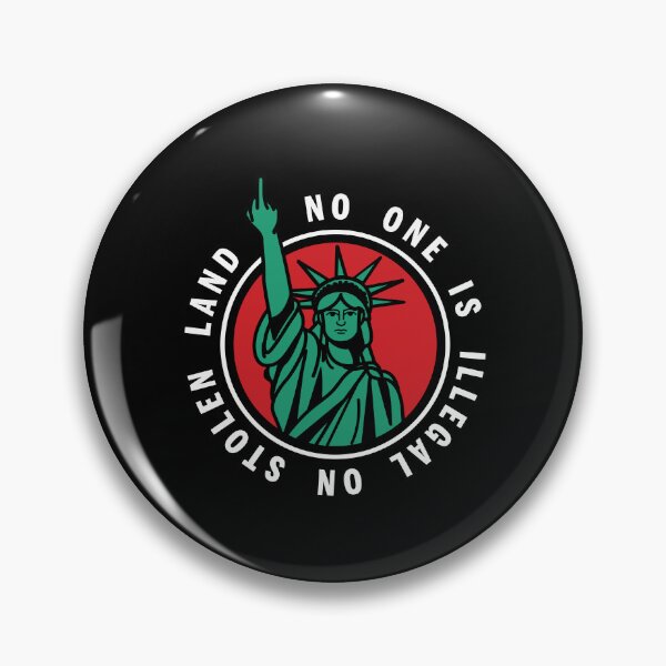 Item preview, No one is illegal on stolen land (abolish ice) designed and sold by remerasnerdas.