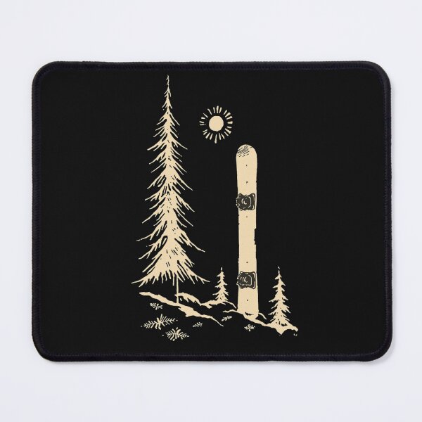 Item preview, Vintage Winter Snowboard Mountains Ski Lover designed and sold by SOUFIANE1991.