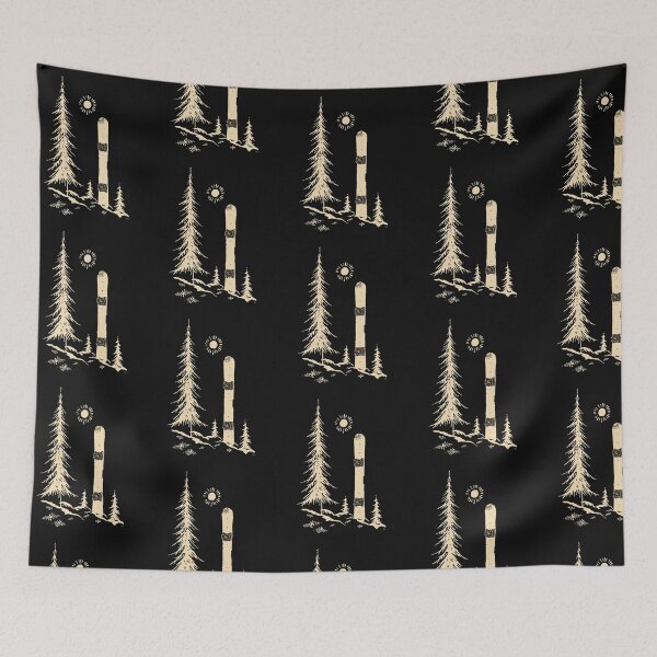Item preview, Vintage Winter Snowboard  Mountains  Ski Lover  designed and sold by SOUFIANE1991.