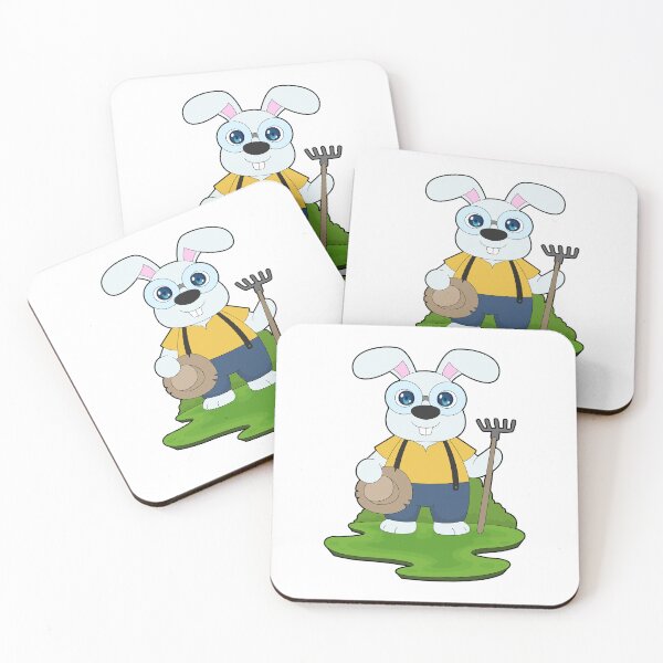 Item preview, Rabbit Farmer Rake Farm designed and sold by Snabdesign84.