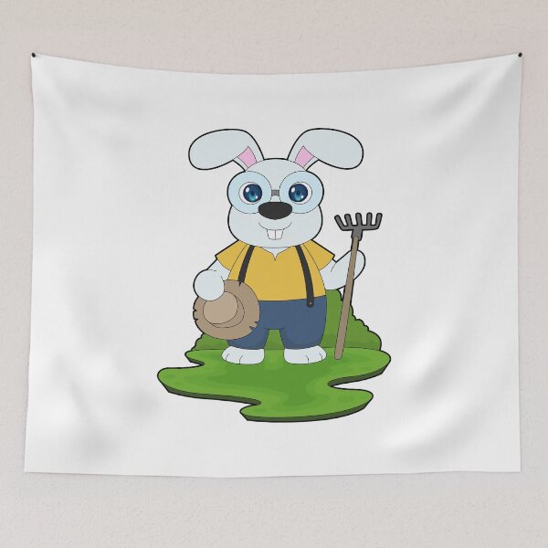 Item preview, Rabbit Farmer Rake Farm designed and sold by Snabdesign84.