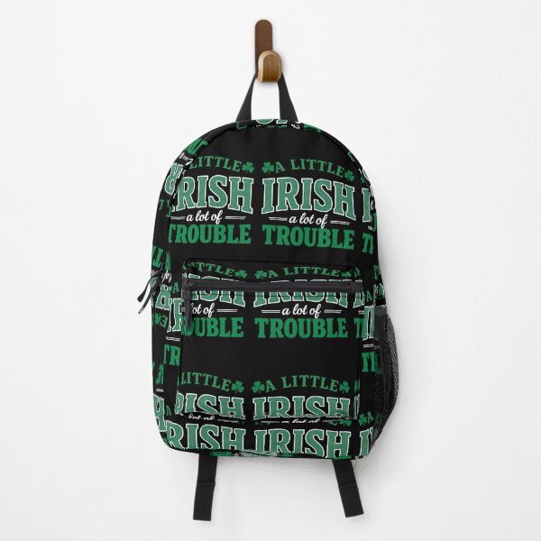 Item preview, A Little Irish A Lot Trouble designed and sold by FreshVibe Prints.