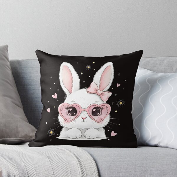 Item preview, Preppy Easter Bunny, Retro Cute Easter Bunny, Cute Bunny Ears, Coquette Easter, Easter Retro, Spring Easter designed and sold by DesignDenDo ⭐⭐⭐⭐⭐.