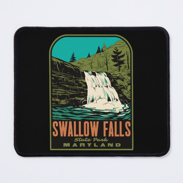 Item preview, Swallow Falls State Park Maryland Retro designed and sold by HalpinDesign.