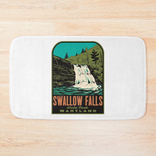 Item preview, Swallow Falls State Park Maryland Retro designed and sold by HalpinDesign.