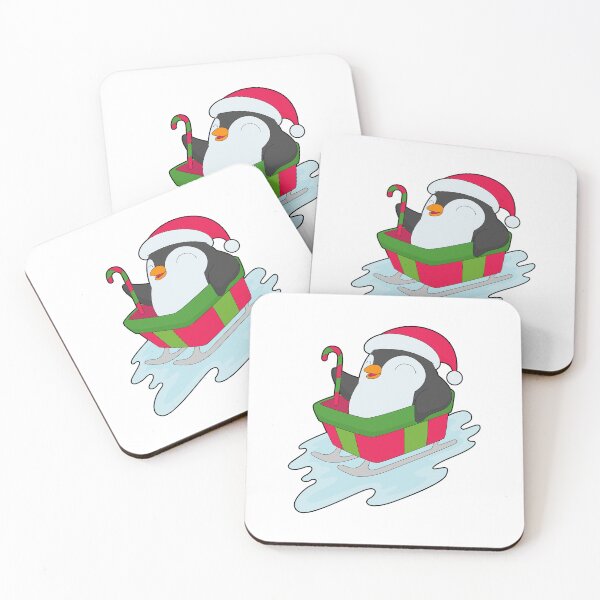 Item preview, Penguin Christmas Sled designed and sold by Snabdesign84.