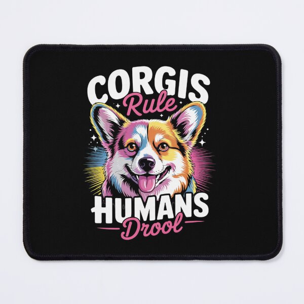 Item preview, Welsh Corgi Pembroke Dog Breed Pet Corgis Rule Humans Drool designed and sold by angolinnArt.