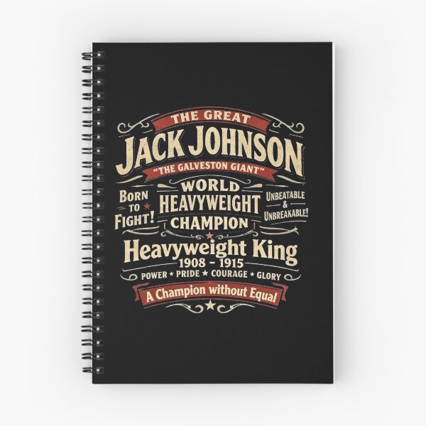 Item preview, Jack Johnson Galveston Giant Vintage Boxing Heavyweight Champion Retro Shirt designed and sold by The Irish Whip.
