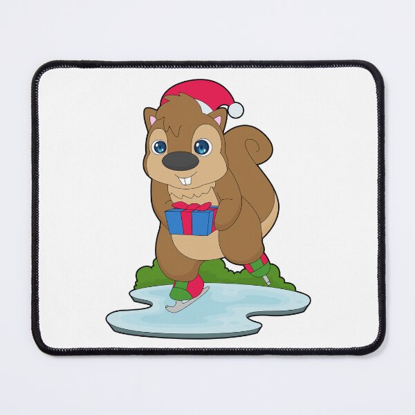 Item preview, Squirrel Christmas Ice skating designed and sold by Snabdesign84.