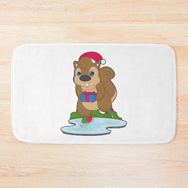 Item preview, Squirrel Christmas Ice skating designed and sold by Snabdesign84.