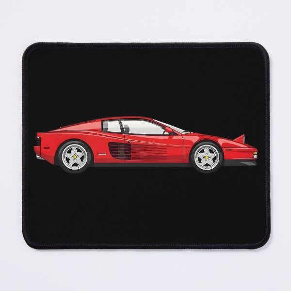 Item preview, Ferrari Testarossa 80s Poster – Retro Italian Supercar Gift designed and sold by Motorline44.