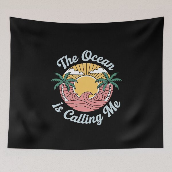 Item preview, The Ocean Is Calling Me Summer Ocean Lover  designed and sold by joyouartArt.
