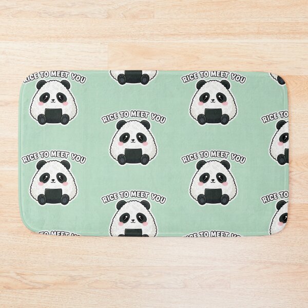 Item preview, Panda Onigiri Kawaii - Japanese Anime Rice Ball designed and sold by FRADEX STORE.