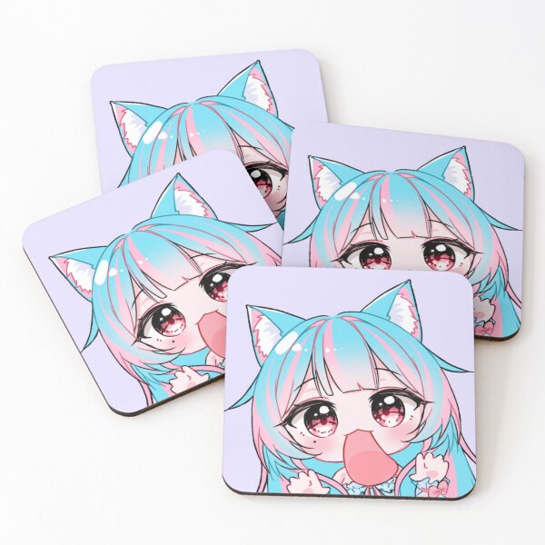 Item preview, PeachFrostVT Chibi Emote Lick designed and sold by PeachFrostVT.