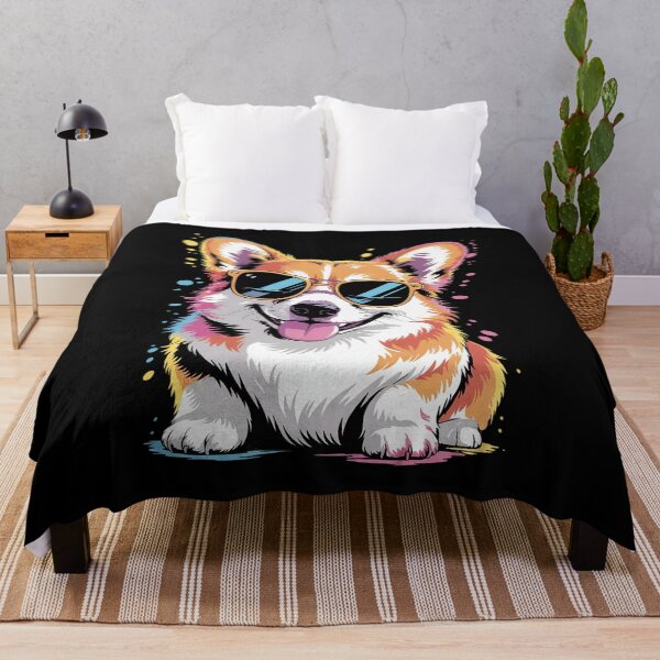 Item preview, Welsh Corgi Pembroke Dog Breed Pet with Sunglasses2 designed and sold by angolinnArt.