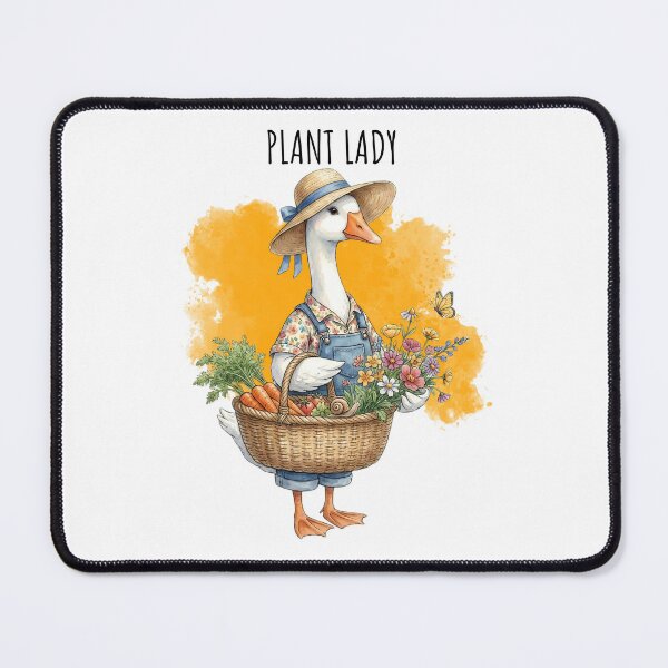 Item preview, Women's Cottagecore Goose Plant Lady Gardening Garden Lover designed and sold by MTJ-Mushrooms.